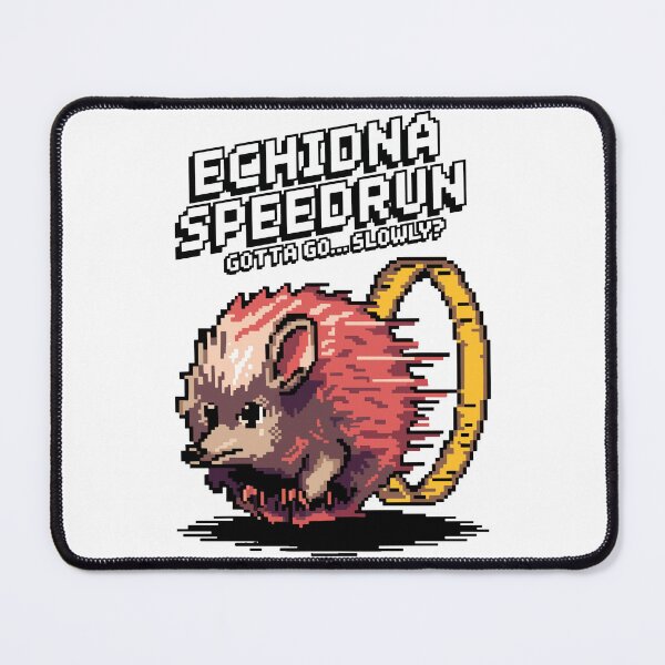 Item preview, Echidna Speedrun – Gotta Go… Slowly? Funny Pixel Art designed and sold by NaturePixel.