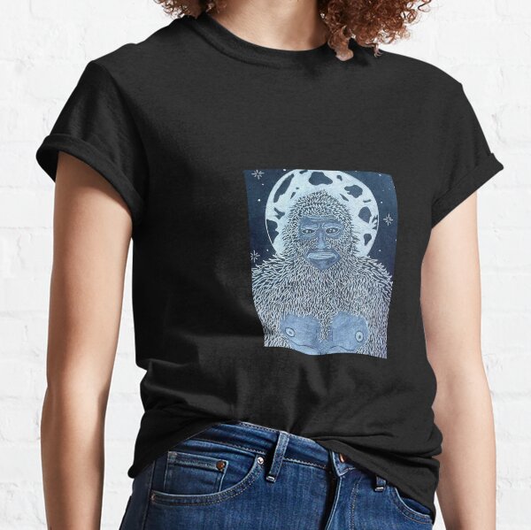 Item preview, “Lunar Guardian” Sasquatch Bigfoot designed and sold by SasquatchShop.