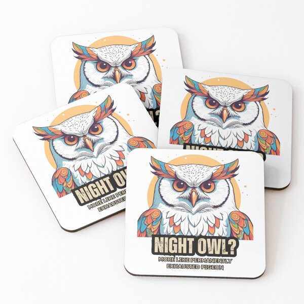 Item preview, Owl in night mode: Do not disturb designed and sold by ChrisY316.