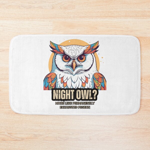 Item preview, Owl in night mode: Do not disturb designed and sold by ChrisY316.