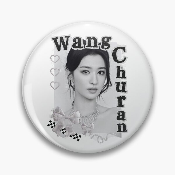 Item preview, Wang Chu Ran Chinese Drama Actress Black and White Collage Design designed and sold by AJUNICE STUDIO.