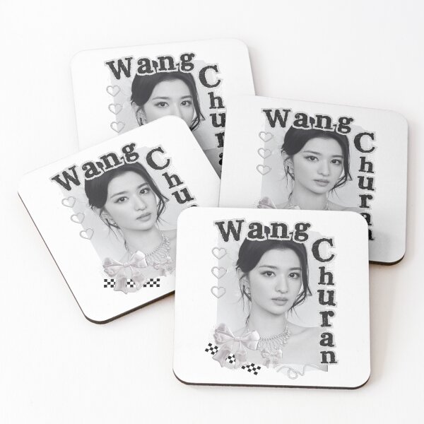 Item preview, Wang Chu Ran Chinese Drama Actress Black and White Collage Design designed and sold by AJUNICE STUDIO.