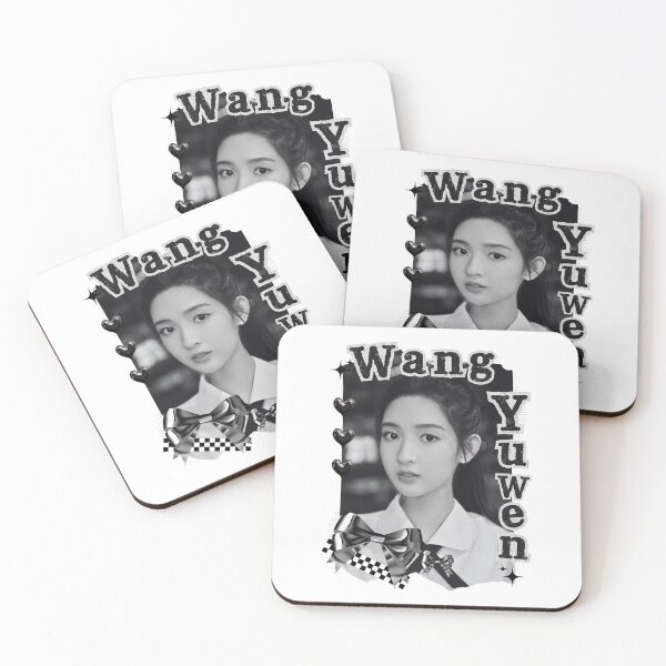 Item preview, Wang Yu Wen Chinese Drama Actress Black and White Collage Design designed and sold by AJUNICE STUDIO.
