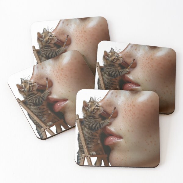 Item preview, Unusual motif of a cat and woman designed and sold by Bernsteinhaus.
