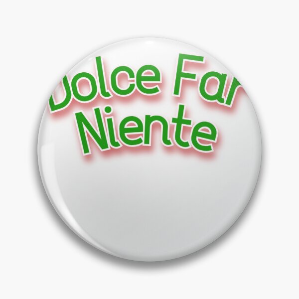 Item preview, Dolce Far Niente designed and sold by BackyardJersey.