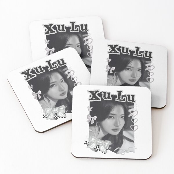 Item preview, Xu Lu Chinese Drama Actress Black and White Collage Design designed and sold by AJUNICE STUDIO.