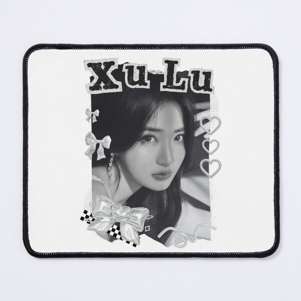 Item preview, Xu Lu Chinese Drama Actress Black and White Collage Design designed and sold by AJUNICE STUDIO.