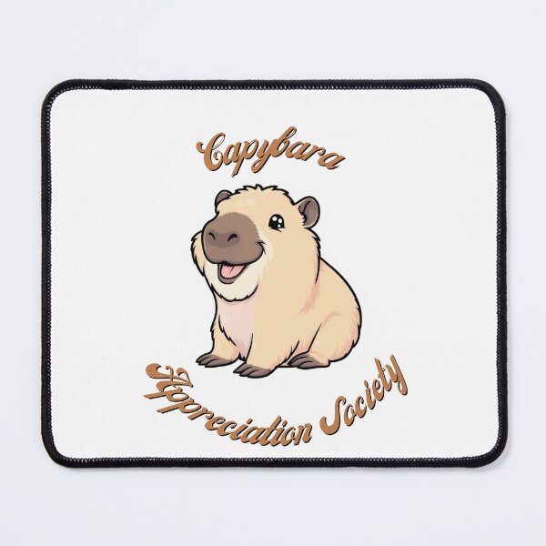 Item preview, Capybara Appreciation Society – Kawaii Capybara Cartoon designed and sold by amandaline.
