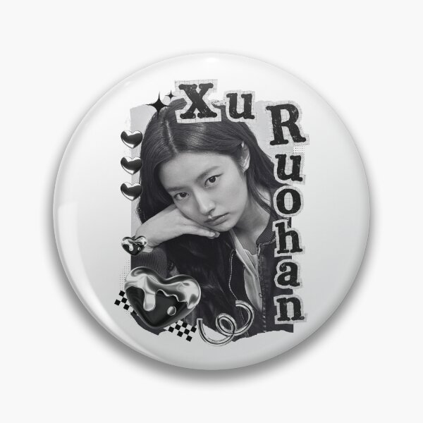 Item preview, Xu Ruo Han Chinese Drama Actress Black and White Collage Design designed and sold by AJUNICE STUDIO.