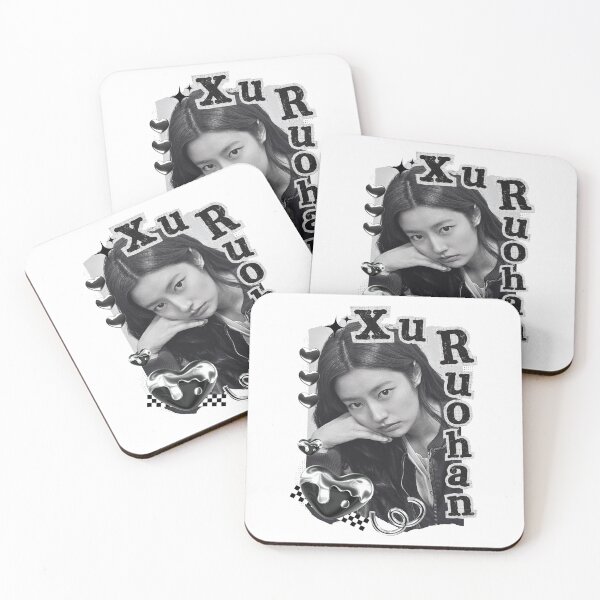 Item preview, Xu Ruo Han Chinese Drama Actress Black and White Collage Design designed and sold by AJUNICE STUDIO.