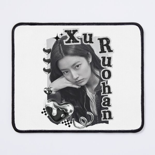 Item preview, Xu Ruo Han Chinese Drama Actress Black and White Collage Design designed and sold by AJUNICE STUDIO.