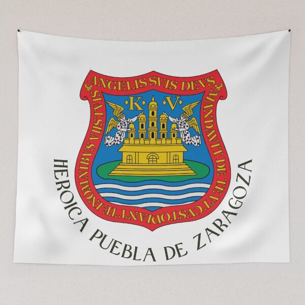 Item preview, Puebla Coat of Arms, Mexico designed and sold by jeshands.