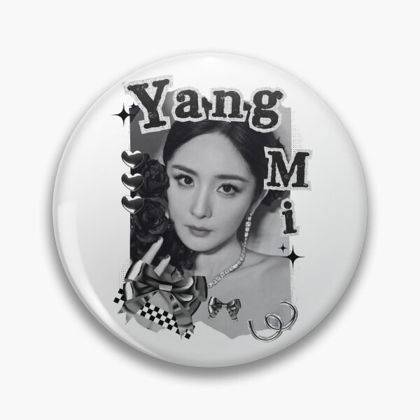 Item preview, Yang Mi Chinese Drama Actress Black and White Collage Design designed and sold by AJUNICE STUDIO.