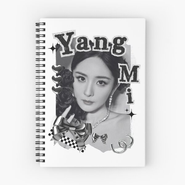 Item preview, Yang Mi Chinese Drama Actress Black and White Collage Design designed and sold by AJUNICE STUDIO.
