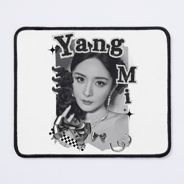 Item preview, Yang Mi Chinese Drama Actress Black and White Collage Design designed and sold by AJUNICE STUDIO.