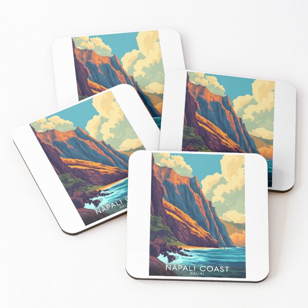 Item preview, Nā Pali Coast Kauai, Hawaii designed and sold by MisfitPrintsUs.