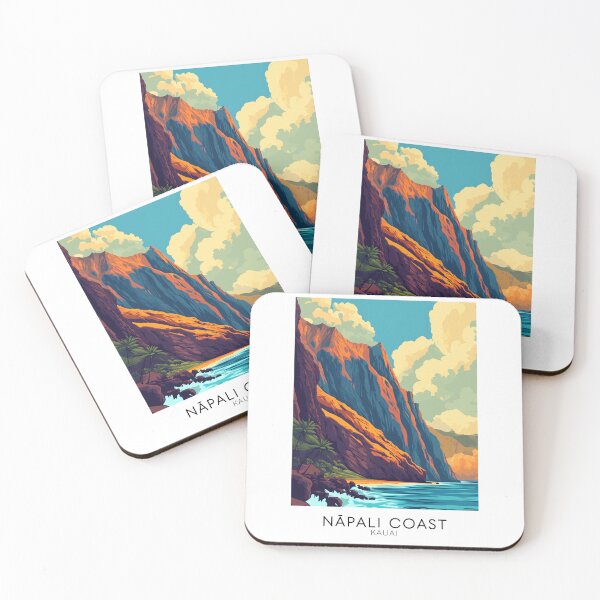 Item preview, Nā Pali Coast Kauai, Hawaii designed and sold by MisfitPrintsUs.