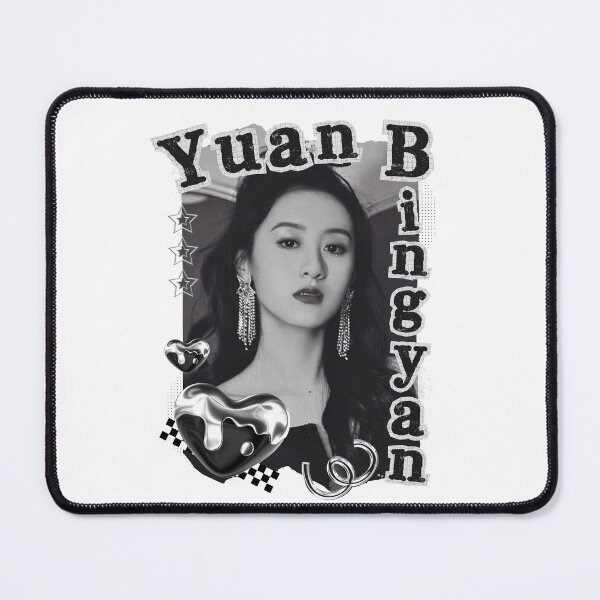 Item preview, Yuan BingyanChinese Drama Actress Black and White Collage Design designed and sold by AJUNICE STUDIO.