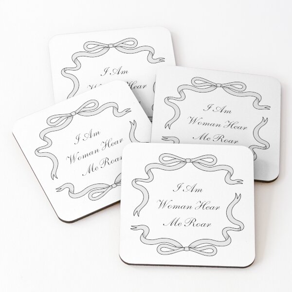 Item preview, I Am Woman Hear Me Roar Quote designed and sold by ChaosDesigns876.
