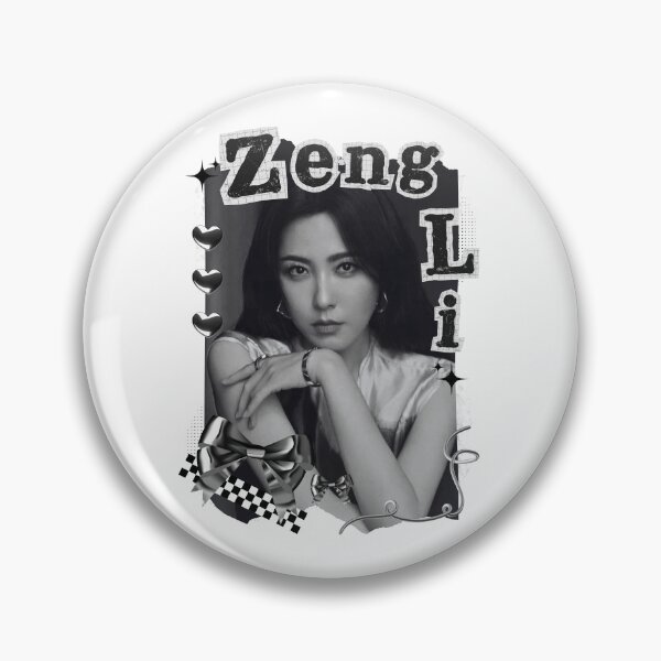 Item preview,  Li Zeng: Chinese Drama Actress Black and White Collage Design designed and sold by AJUNICE STUDIO.