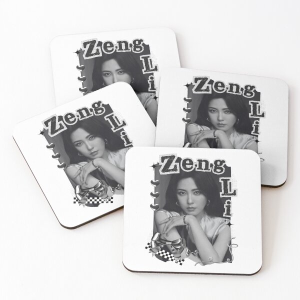 Item preview, Li Zeng: Chinese Drama Actress Black and White Collage Design designed and sold by AJUNICE STUDIO.