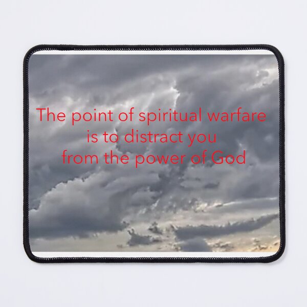Item preview, SPIRITUAL WARFARE DISTRACT YOU FROM POWER OF GOD designed and sold by Shelbineshop.