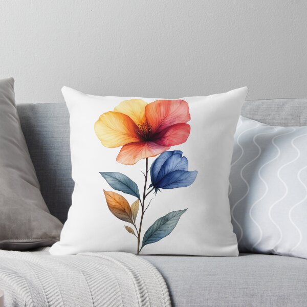 Item preview, A Designer Floral Fusion: Poppy multi-colour flower designed and sold by MemeHodlr.