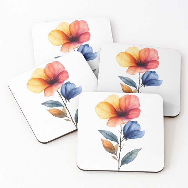 Item preview, A Designer Floral Fusion: Poppy multi-colour flower designed and sold by MemeHodlr.