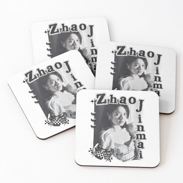 Item preview, Zhao Jin Mai Chinese Drama Actress Black and White Collage Design designed and sold by AJUNICE STUDIO.