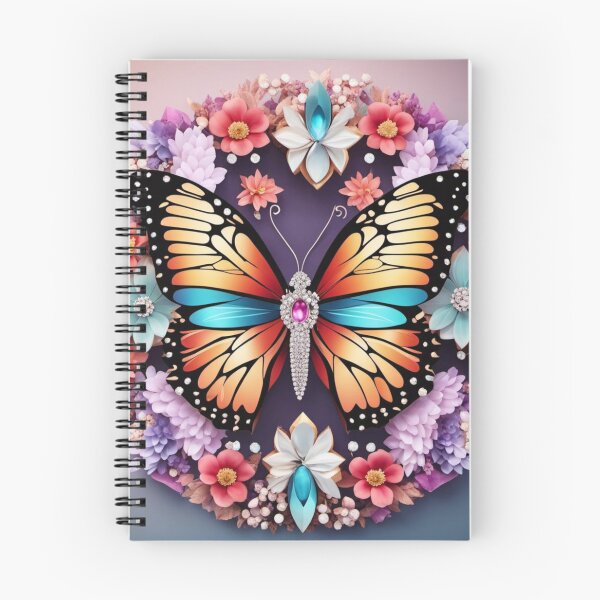 Item preview, Colorful Butterfly Surrounded by Flowers  designed and sold by Sam-DesignMart.