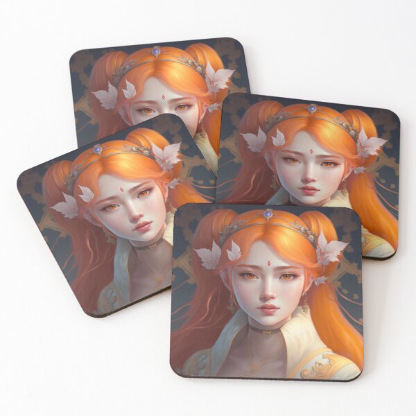 Item preview, Orange Princess designed and sold by Solace Sparkles.