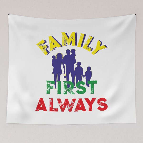 Item preview, Family First, Always T-Shirt: Celebrate Togetherness with a Heartwarming Design designed and sold by al21ex.