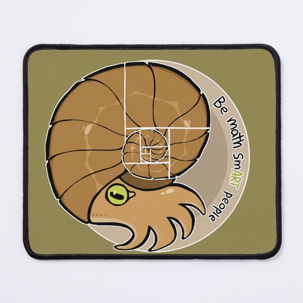 Item preview, Ammonite Math Art-Nature and the Fibonacci Sequence designed and sold by besmARTpeople.