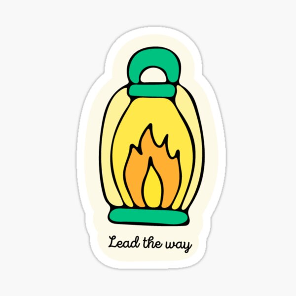 Item preview, Sticker lead the way  designed and sold by KEKEONA.