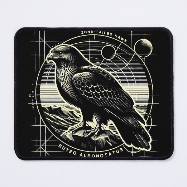 Item preview, Zone-tailed Hawk designed and sold by theAVIARY7.