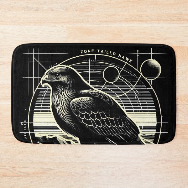 Item preview, Zone-tailed Hawk designed and sold by theAVIARY7.
