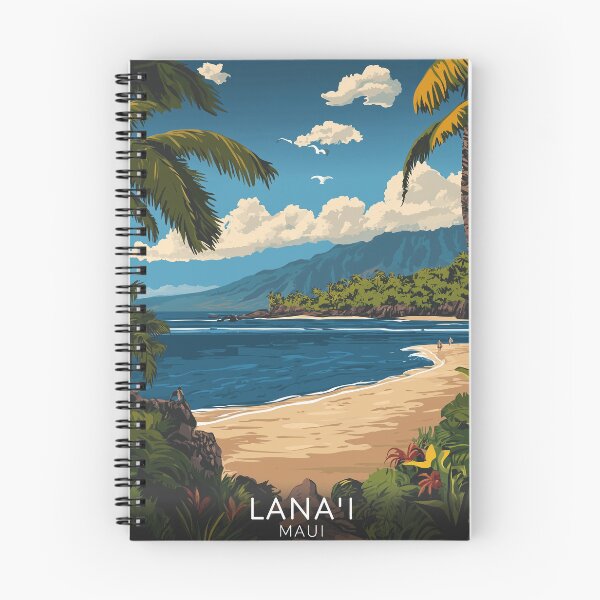 Item preview, Lana'i Maui, Hawaii designed and sold by MisfitPrintsUs.