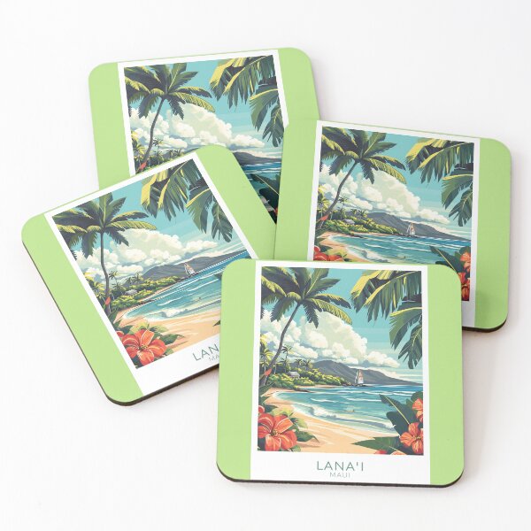 Item preview, Lana'i Maui, Hawaii designed and sold by MisfitPrintsUs.