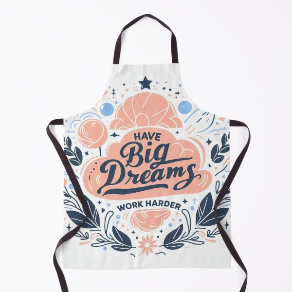 Item preview, Symbol of achievement with victory laurel and slogan: Have big dreams, work harder. designed and sold by JaroDesign2023.