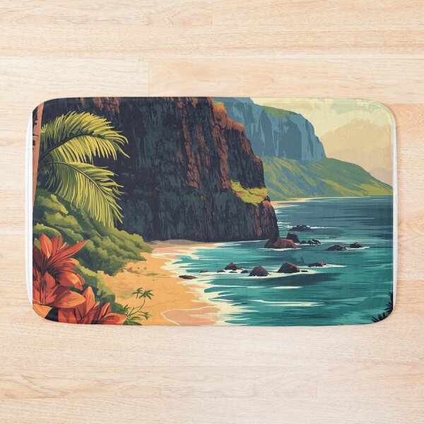 Item preview, Nā Pali Coast Kauai designed and sold by MisfitPrintsUs.