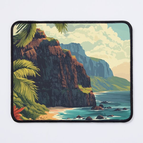 Item preview, Nā Pali Coast Kauai designed and sold by MisfitPrintsUs.