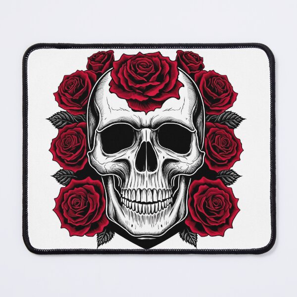 Item preview, Skull with Roses Design designed and sold by Christian's store.