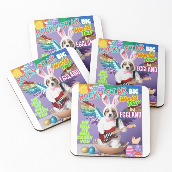 Item preview, ROCKY STAR on the Easter Tour - "Eggland Rock Fest" designed and sold by Atarac.