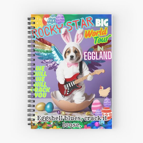 Item preview, ROCKY STAR on the Easter Tour - "Eggland Rock Fest" designed and sold by Atarac.