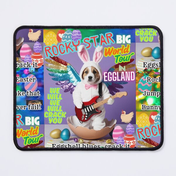 Item preview, ROCKY STAR on the Easter Tour - "Eggland Rock Fest" designed and sold by Atarac.