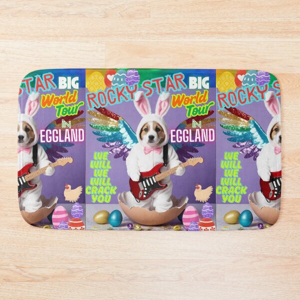 Item preview, ROCKY STAR on the Easter Tour - "Eggland Rock Fest" designed and sold by Atarac.