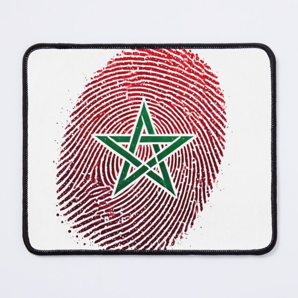 Item preview, Moroccan Digital Footprint - Identity and Pride designed and sold by Asfyi.