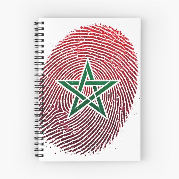 Item preview, Moroccan Digital Footprint - Identity and Pride designed and sold by Asfyi.