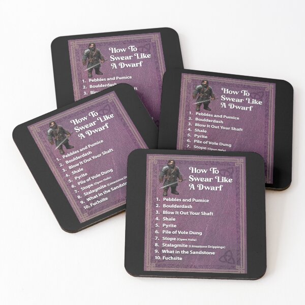 Item preview, Swear Like A Dwarf 2 designed and sold by Karen Wood.