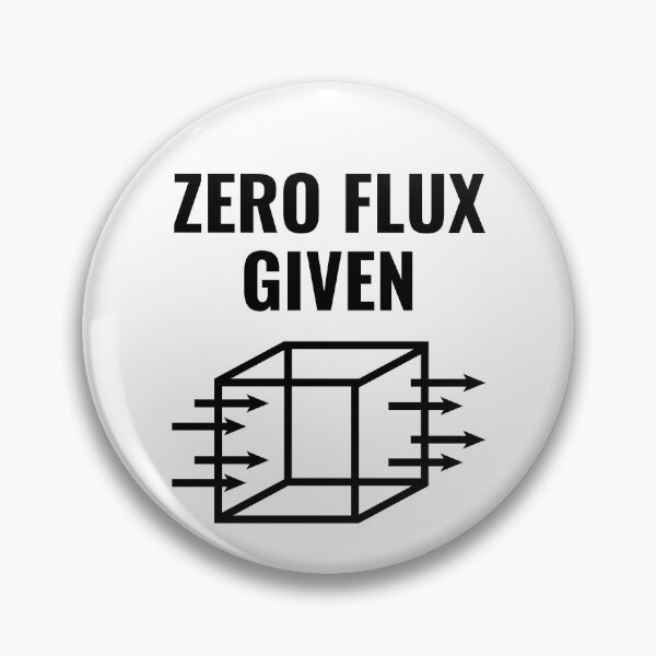 Item preview, Zero Flux Given Funny Physics Joke designed and sold by EstelleStar.